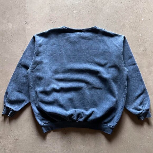 vintage english bay blue boxy sweatshirt - Picture 3 of 5